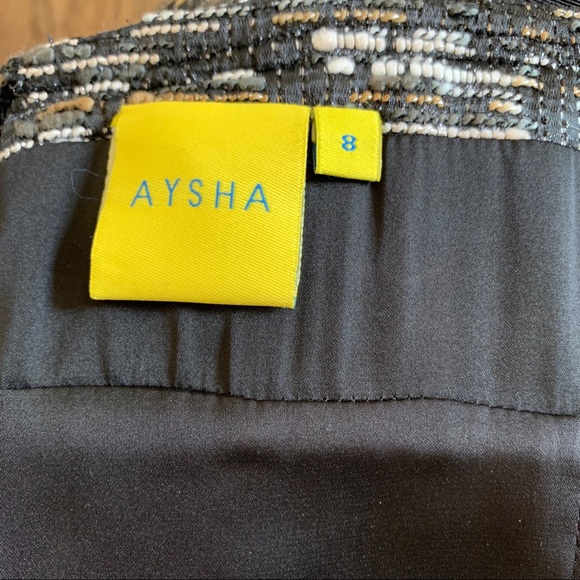 AYSHA DRESS tweed with cute details - Picture 5 of 7